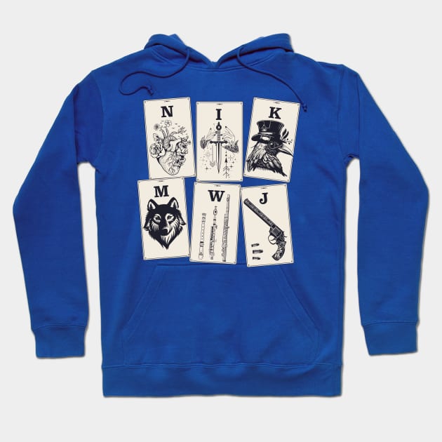 Six of Crows - Ketterdam Crow Club Hoodie by OutfittersAve